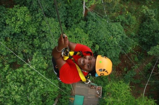 Ziplining in Chiang Mai, Thailand