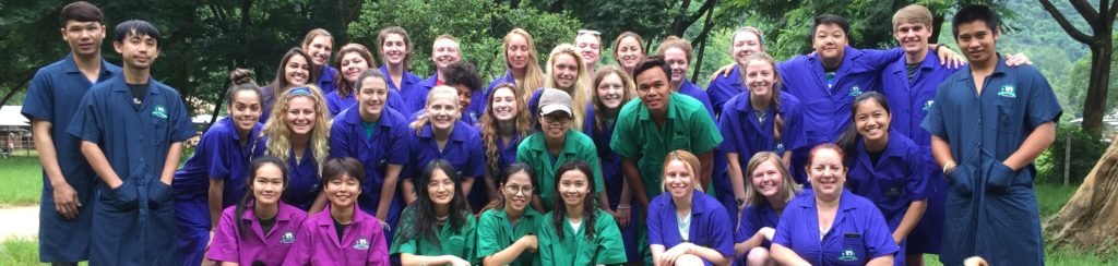 students and staff group photo