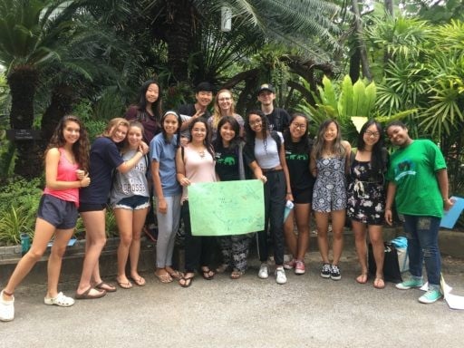 Group picture of Loop Abroad students