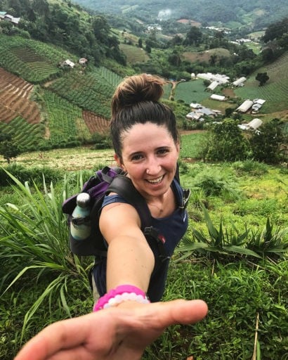 Loop Abroad Student in Mountains of Thailand