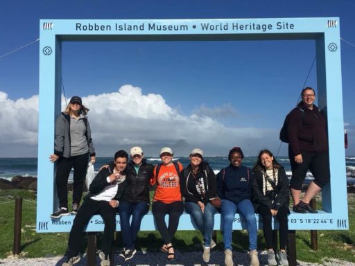 Group picture taken at Robben Island Museum
